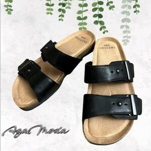 Origins By Earth Black Velcro 2 Belt Slides